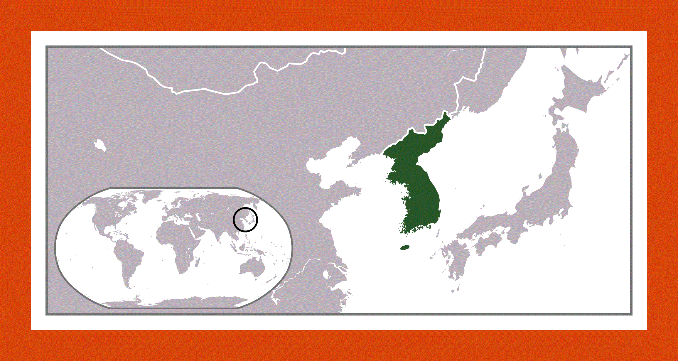 korean peninsula