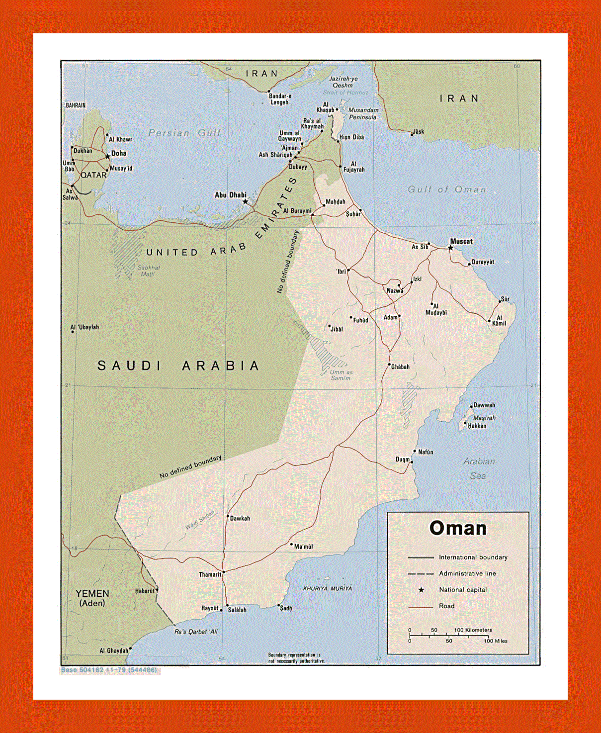 Oman Political Map By Maps From Maps Worlds Largest Map Store The